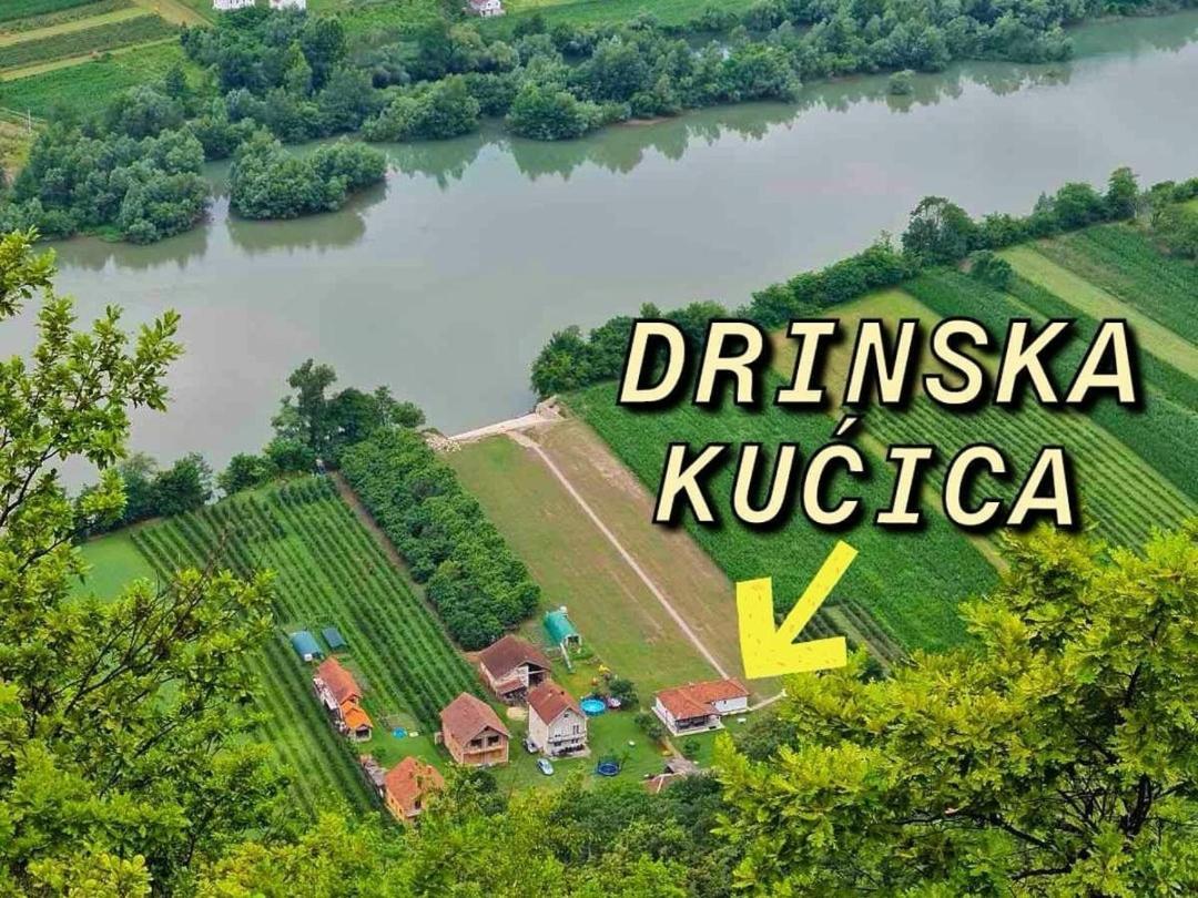Вілла Drinska Kucica Ljubovija Екстер'єр фото